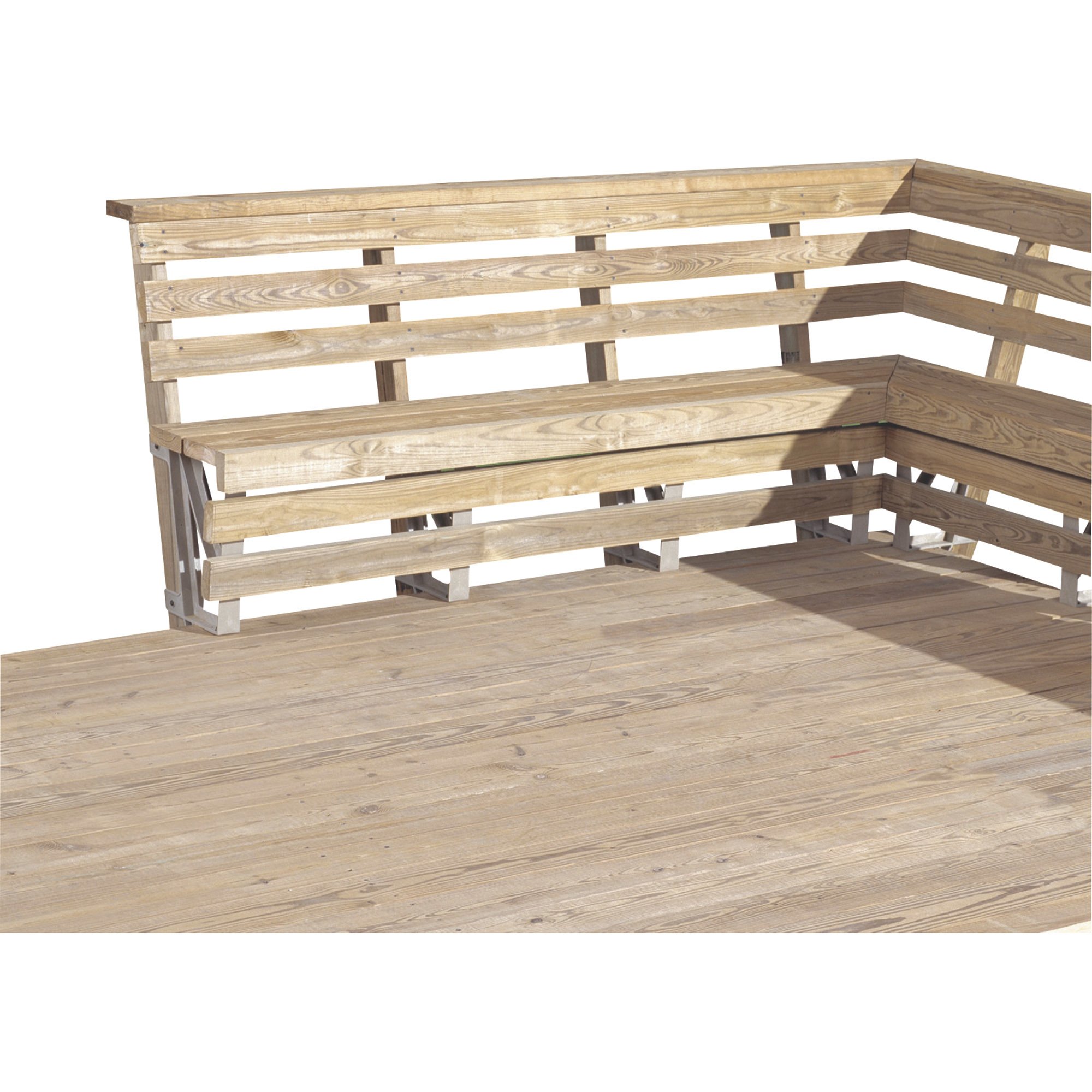 2x4 Basics Deck Bench Brackets — Sand, 2-Pk., Model# 90168